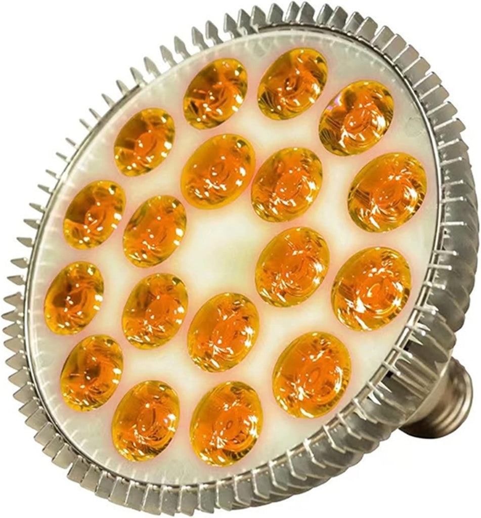E27 LED Plant Grow Light 54W Par38 Full Spectrum Phyto Grow Box for Flower Seed Growth Hydroponics Veg Growing (Color