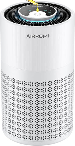 Air Purifier for Bedroom with HEPA 3-in-1 Filter, Pet Air Purifier for Home Cat Pee Smell, Covers Up