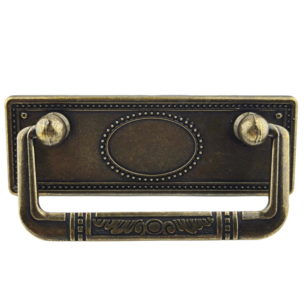 4 Pack 2 1/2" Antique Bronze Bail Drawer Pull Hanging Pulls Drop Swing Handles Cabinet Knob Hardware 64 mm 2.5Inches