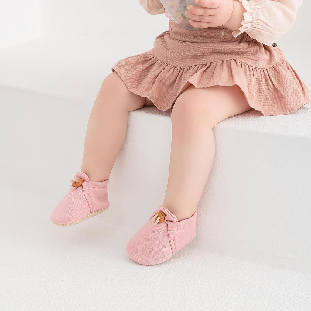 Baby Booties Boys Girls Cotton Non-Slip Shoes