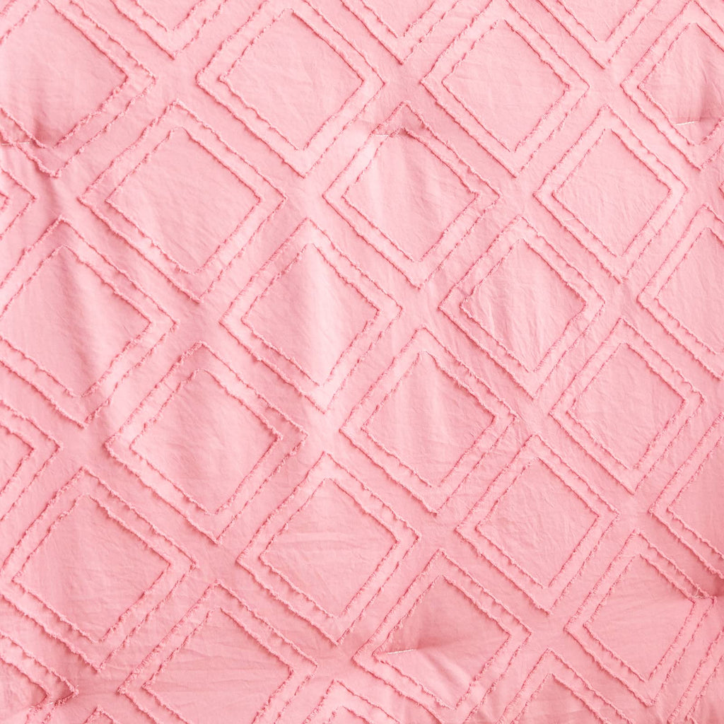 Tufted Ruffle Crib Bedding Set 3 Pieces Baby Boho Quilted Comforter with Fitted Sheet and Bed Skirt - Cute Ruffled