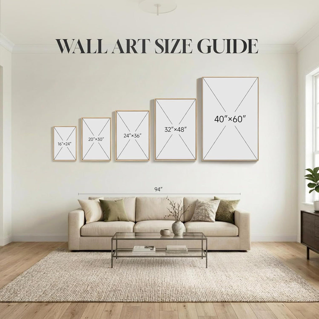 Large Framed Matisse Wall Art , 3 Piece Colorful Abstract Canvas Artwork for Walls, Retro Vintage Big Matisse Famous