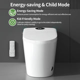 Smart Toilet with Built-In Bidet, Heated Seat & Child Mode, Multiple Flushing Modes