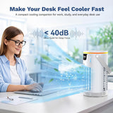 Portable Air Conditioners Desktop AC Unit with Water Ice Cooling Mist