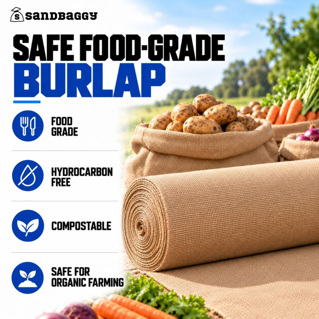 Burlap Fabric Roll | 40 Inch by 300 ft | Great for Garden, Yard, Wedding, Craft, Decorating Tables | Constructed from