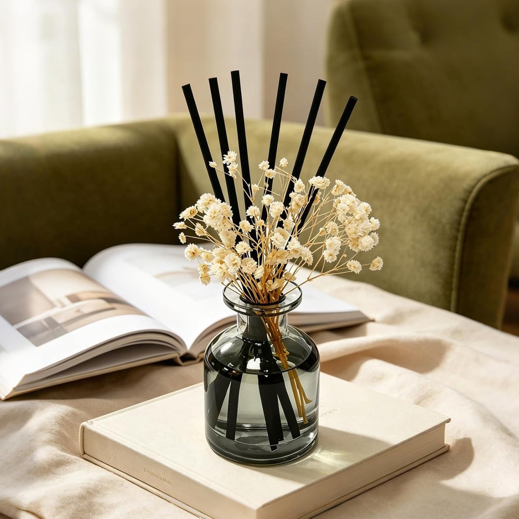 Reed Diffuser Set,Lavender Eucalyptus Scent,4.06fl oz Essential Oil - Set of 406