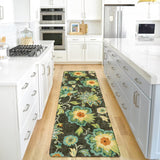 Floral Kitchen Runner Rug- 2x8 Runners