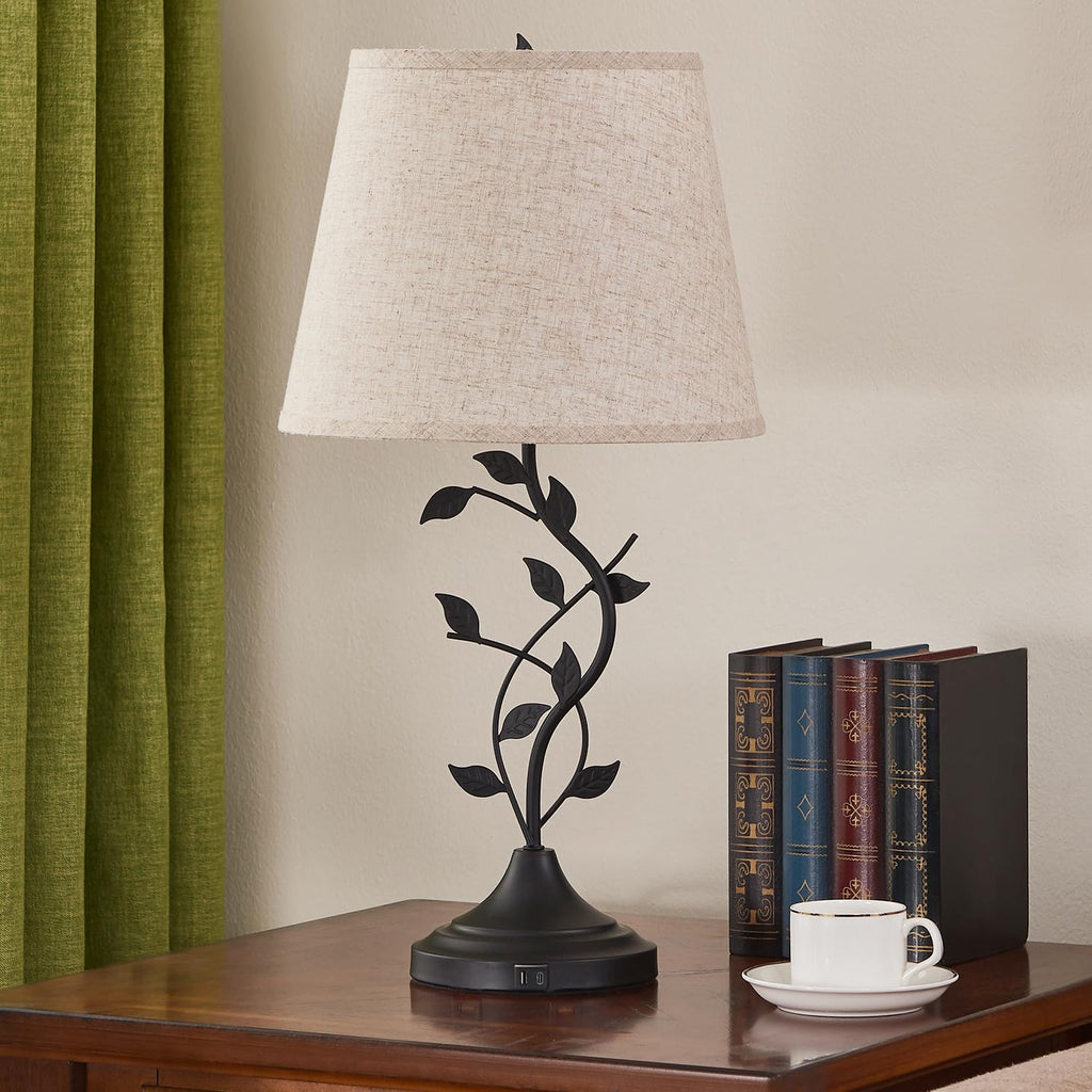 Table Lamp, Bedside Lamp, Rustic Lamp
