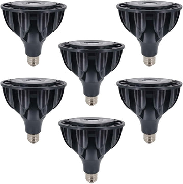 PAR38 Flood Light LED Bulb 25 Watt COB Grow Lights (200 Watt Eqv.) 2500 Lumens Spotlight, 36° Beam Angle, AC
