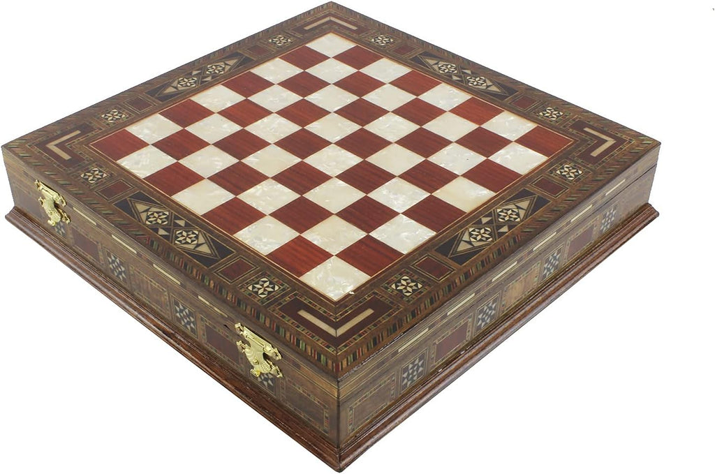 Inches Custom Chess Set - Personalized Chess Set - Gift Idea for Son, Husband, Father and Anyone for Birthday - Set of 32