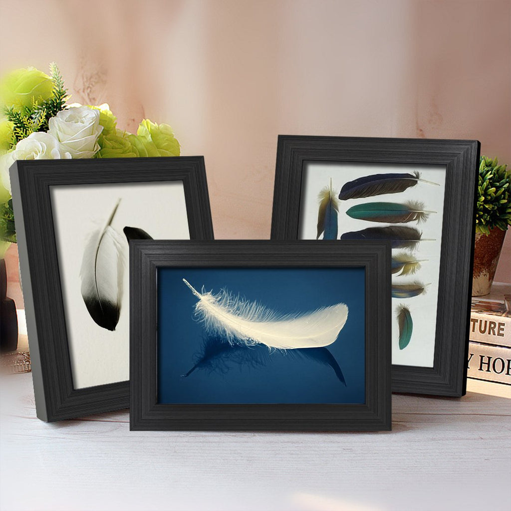 4x6 Picture Frame Black 4 x 6 Photo Frames Bulk for Wall or Tabletop, Set of 12