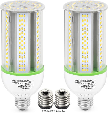 30W LED Corn Light Bulb,300W Equivalent,5000K Daylight,E26/E39 Base,4200 Lumens - Replace CFL/HPS/HID