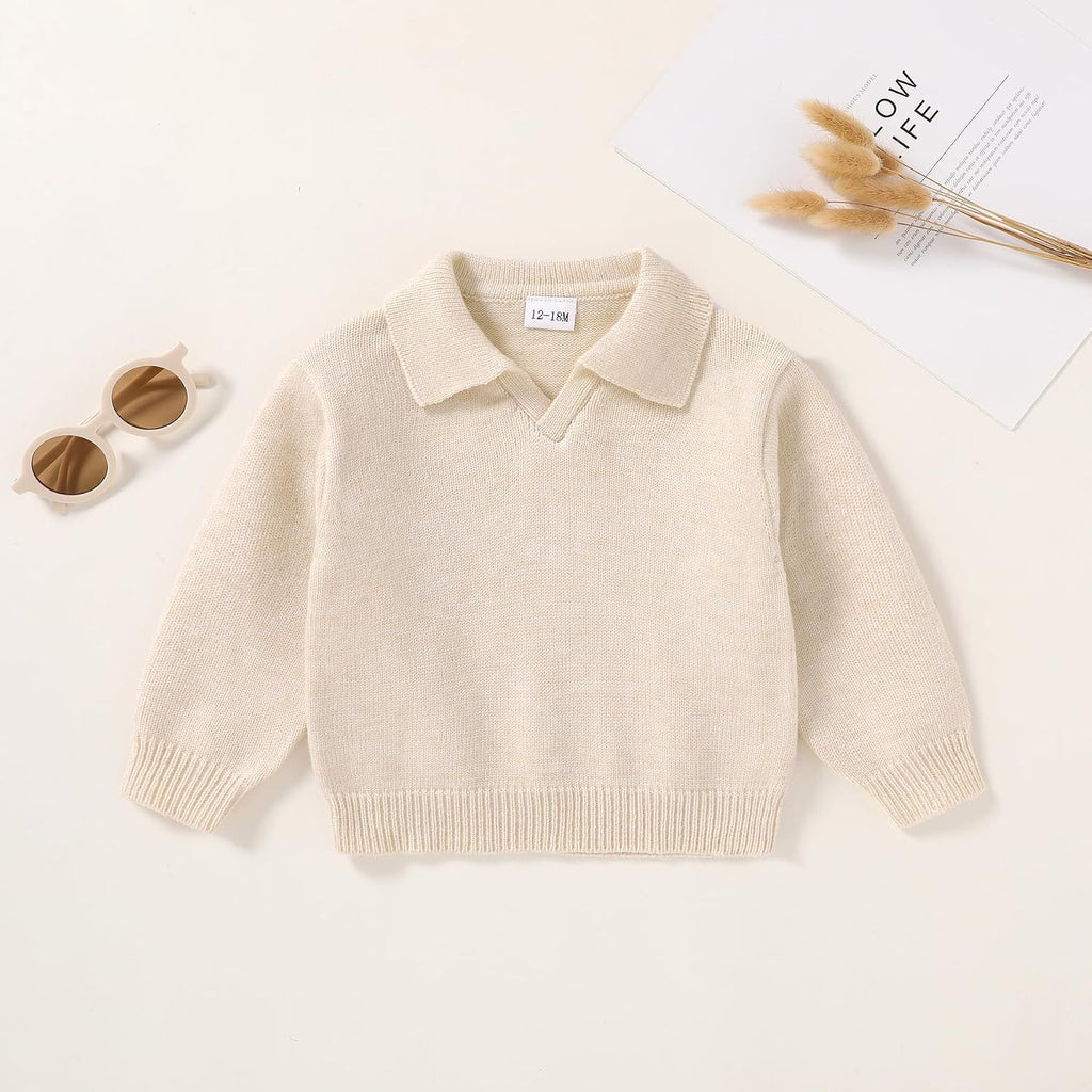 Toddler Boy Girl Sweater Baby Fall Pullover Shirt