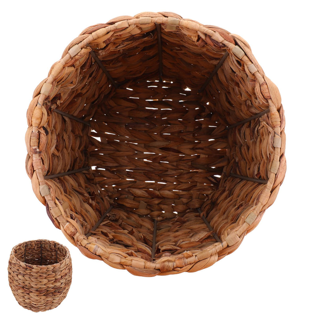 10inch Seagrass Plant Basket Indoor Planter Basket Sundries Storage Woven Seagrass Wicker Planter Flower Pot