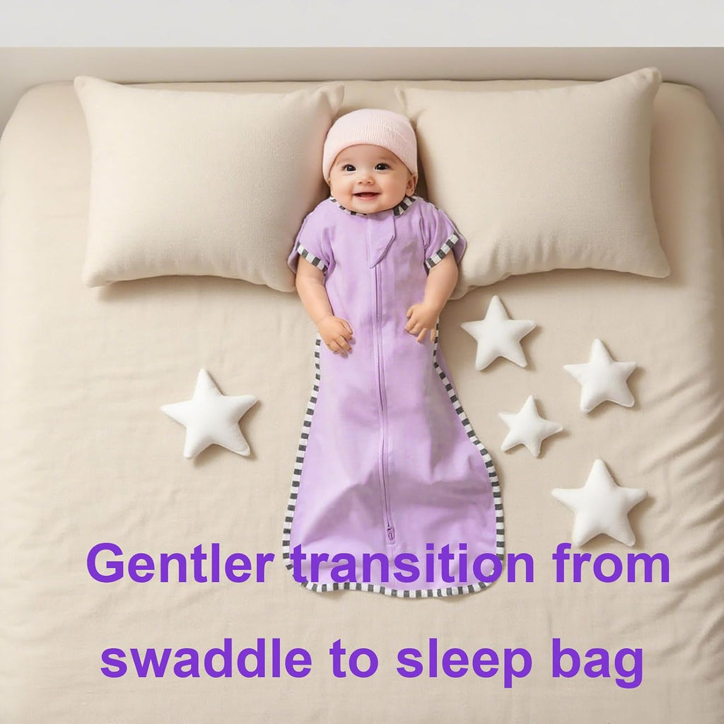 Swaddling Sleep Sack Pack, 100% Cotton Wearable Blanket