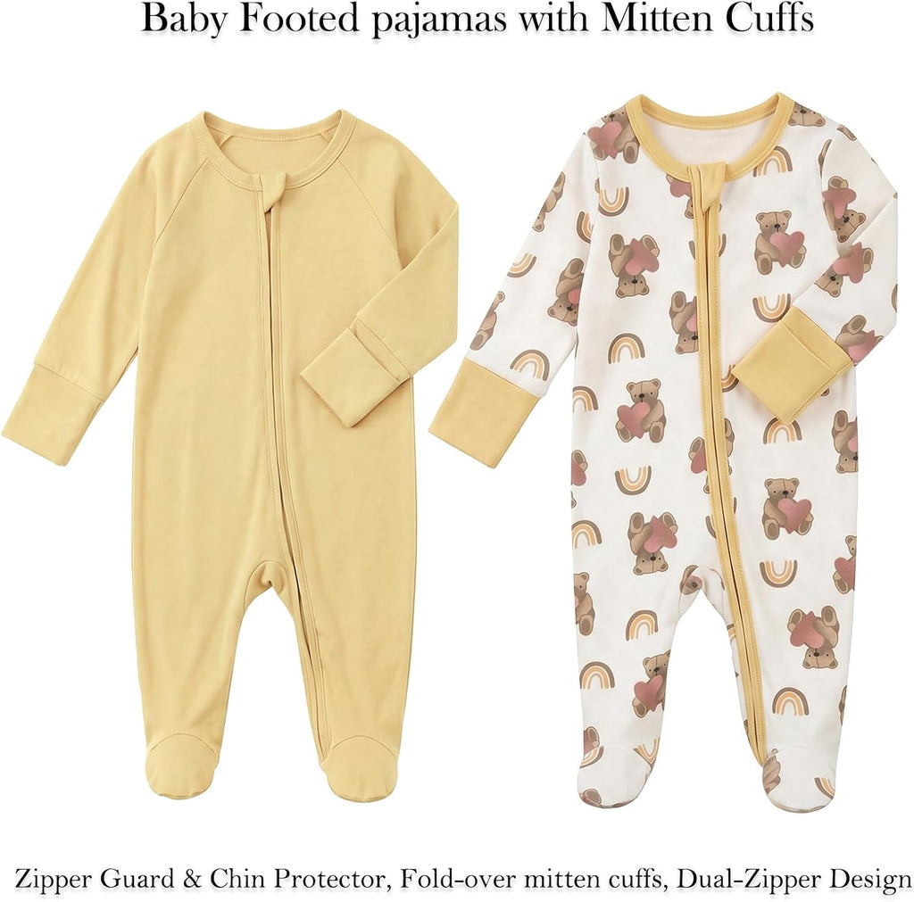 Organic Cotton Unisex Baby Layette Registry Clothes Set