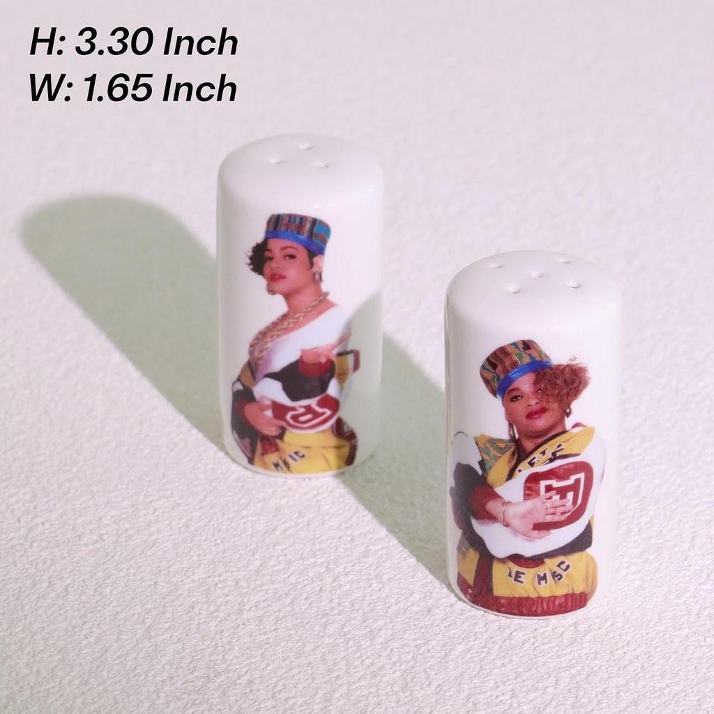 Funny Salt and Pepper Shakers Set Ceramic Cute Salt Shaker & Pepper Shaker