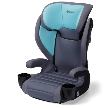 Safety 1st Grow and Go 2-in-1 Booster Car Seat with ComfortWings, Converts High-Back to Backless, 19" Wide, Fits 3