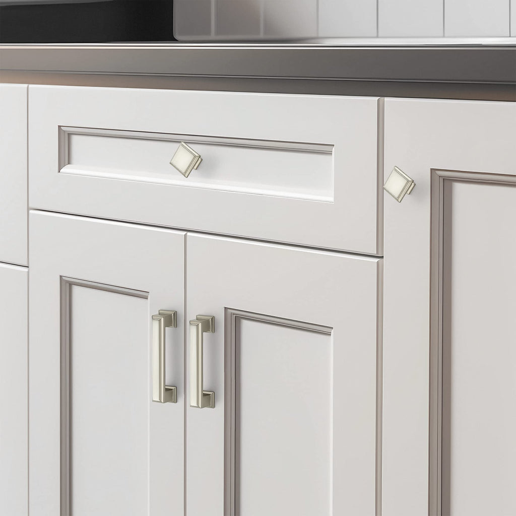 Gold Cabinet Pulls, Single Hole, 5 Pack