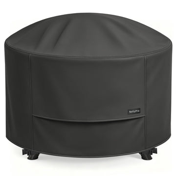 Fire Pit Cover Round 40 inch Waterproof 600D Heavy Duty