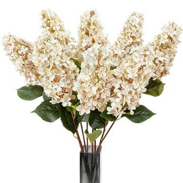 Beige Faux, Cream, 8 PCS