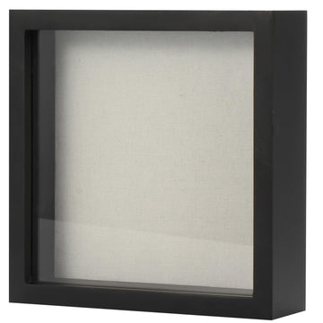 Small Shadow Box Frame 6 x 6 Display Case Wooden Picture Frame