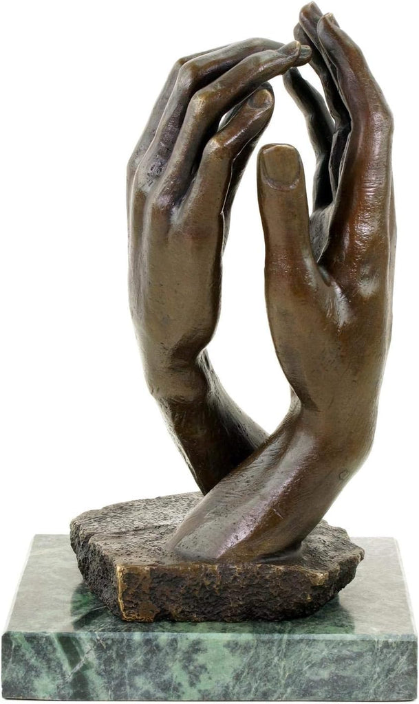 The Cathedral (1908) - Bronze Sculpture by Auguste Rodin - Hands - Modern Art Statue - Musée Rodin Paris - 100%