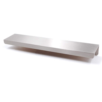Cabinets Drawers Edge Pulls - 8-Pack, 6" Overall Length, Brushed Nickel, Concealed Tab Pulls Garage Cabinet Drawers