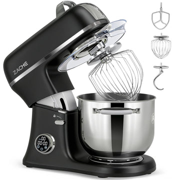 7 Quart Stand Mixer Aluminum Die Casting, 650W 12 Speed Tilt-Head Kitchen Electric Stand Mixer, Household Food Mixer