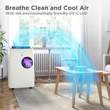 Greenland 14,000 BTU Portable Air Conditioner and Heater, Dehumidifier and Fan, 4-in