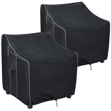 Outdoor Chair Covers Waterproof, Heavy-Duty Cover Fit 32x37x36 in