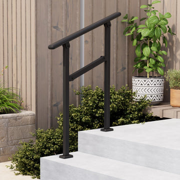 Hand Rails for Outdoor Steps 1-2 Step