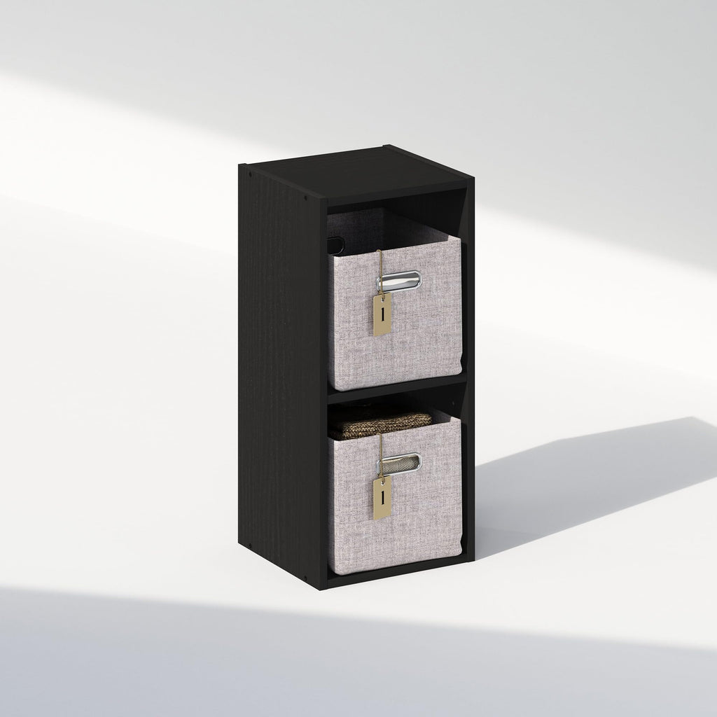 Reed 2-Tier Closet Organizers and Storage, Closet Organizer, Open Shelf Closet Storage, for Wardrobe, Bedroom, Living