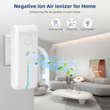 Plug In Air Ionizers - Air Ionizer for Home,Air Purifier Plug In with Night Light Negative Filterles