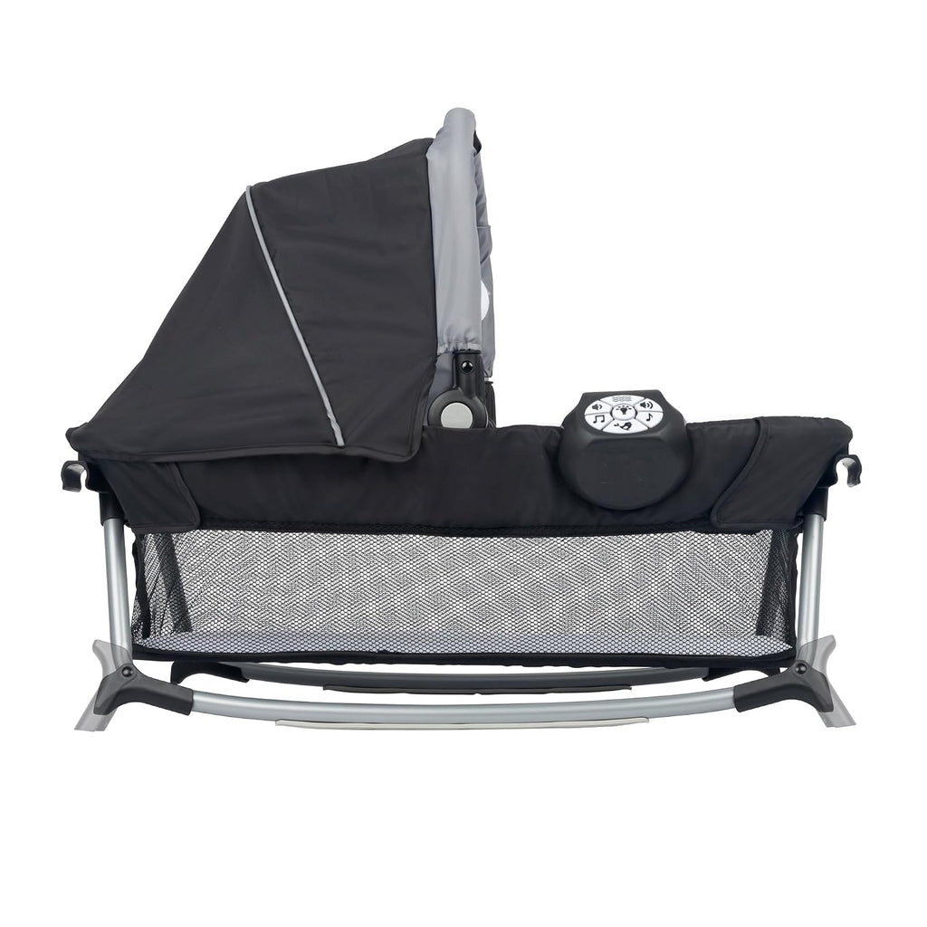 Retreat Nursery Center with Two Removable Rock A Bye Bassinets, Changing Table, Organizer, and Music Center