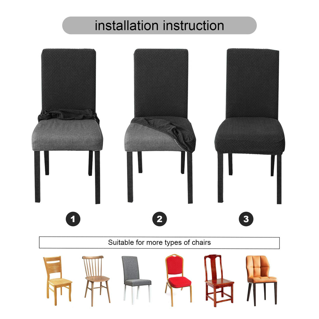 Stretch Chair Covers Kitchen Parsons Set of 4