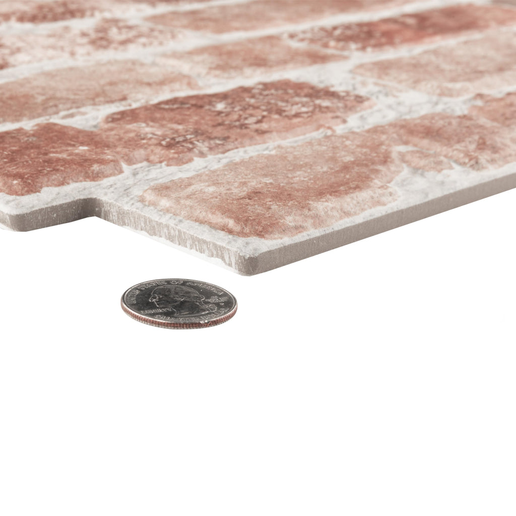 Manhattan Cotto 12-1/4" x 21" Porcelain Wall Tile