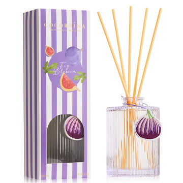 Reed Diffuser, Fig Blossom Scent Oil Diffuser, 6.09 fl oz