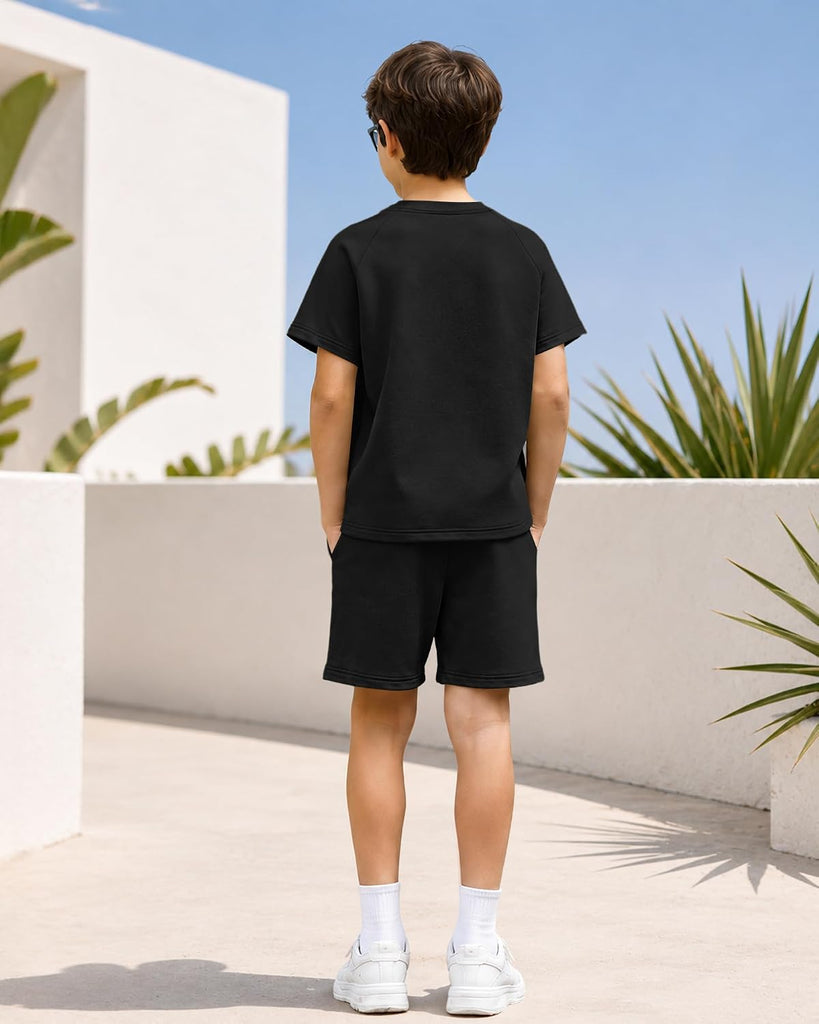 Boys Short Sets 2 Piece Summer Outfits Matching Set