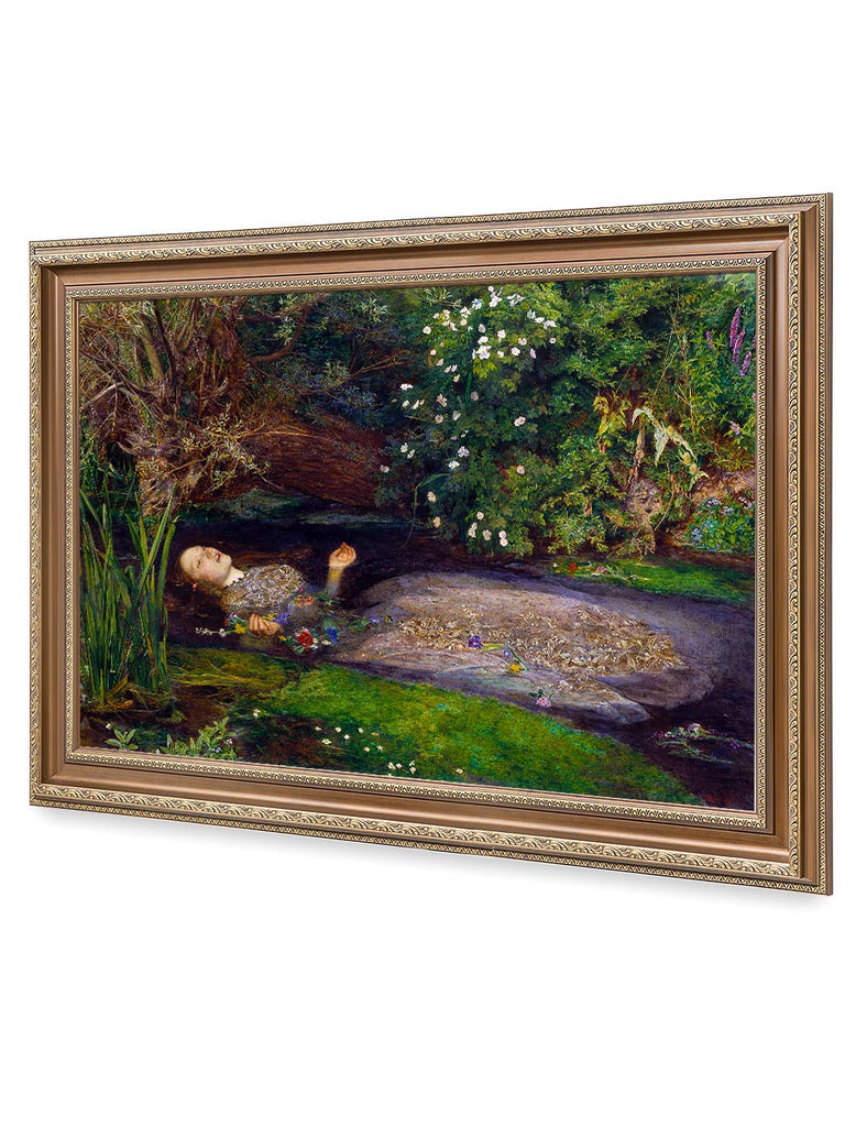 Ophelia Gold Framed Wall Art, 35x25