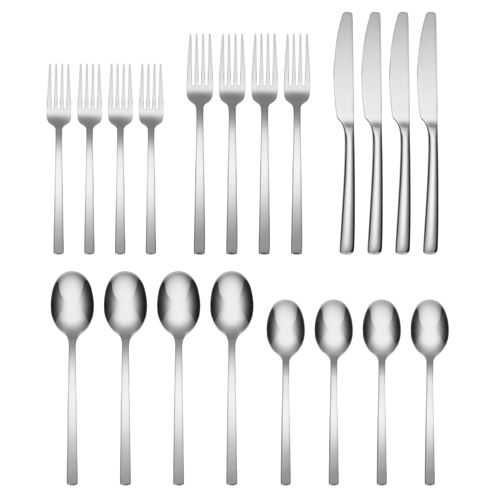 Beacon 20-Piece 18/0 Silverware Set for 4, Flatware