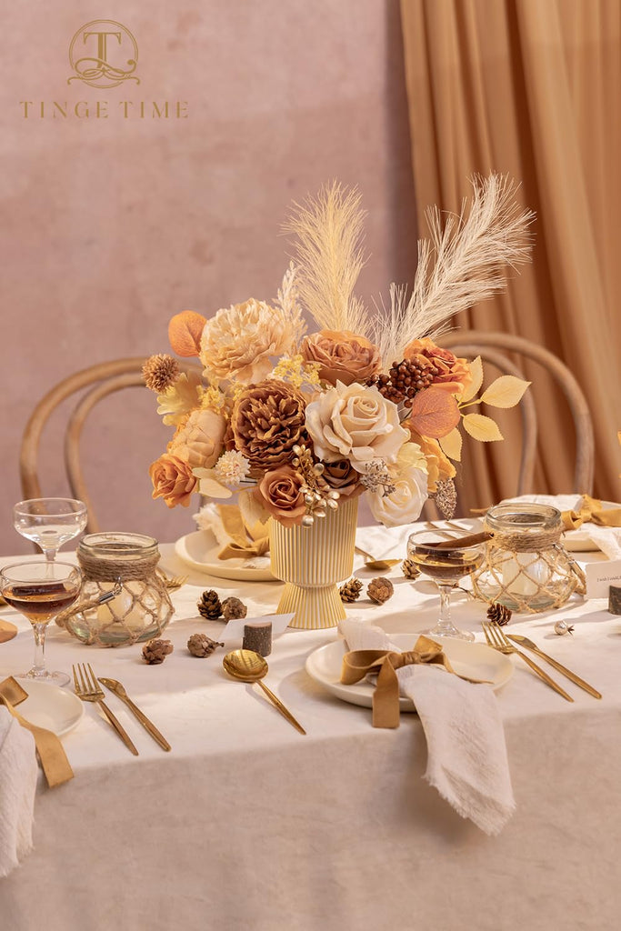 Boho Artificial Flowers Box Combo Nude Wedding | Casa Home Living