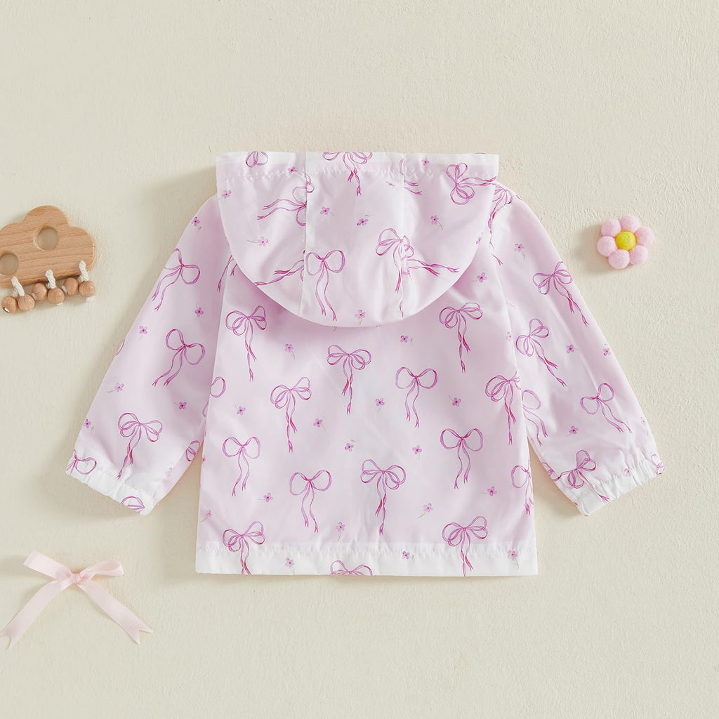 Baby Jacket Girl Boy Toddler Windbreaker Zip Up Hoodie Top Long Sleeve Hooded Sweatshirt Fall Coats Spring Clothes