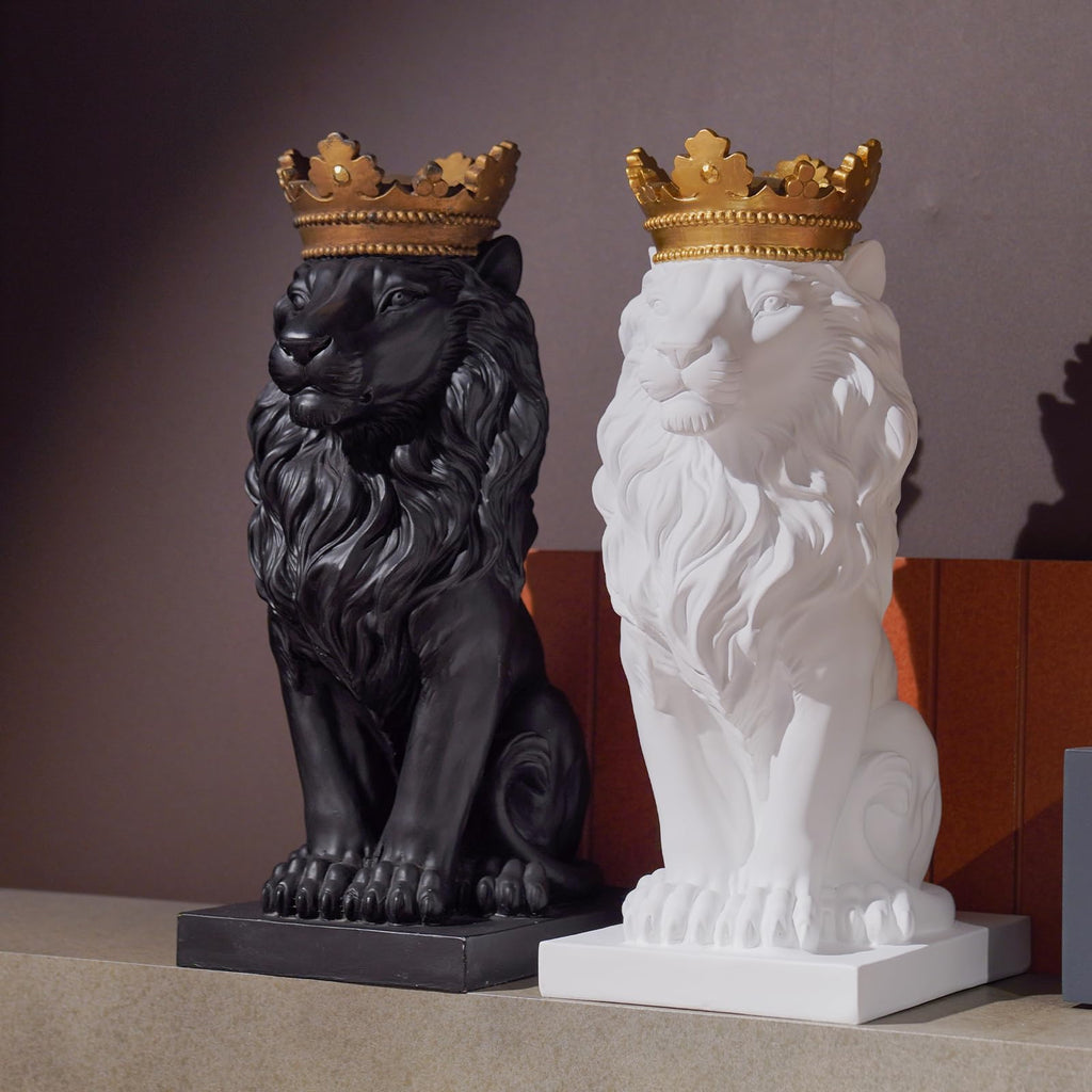 Sculptures Home Décor Lion Statue 8.5 * 5.5 * 15 Inch