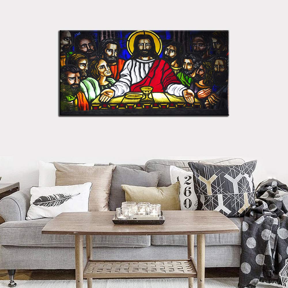 Black and White Wall Art The Last Supper Leonardo Da Vinci Pictures Jesus Christ Paintings Classic Canvas Modern