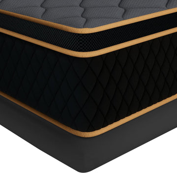 12 inch King Size Mattress in a Box,Gel Hybrid Memory Foam Individually Wrapped Pocket Springs for Motion