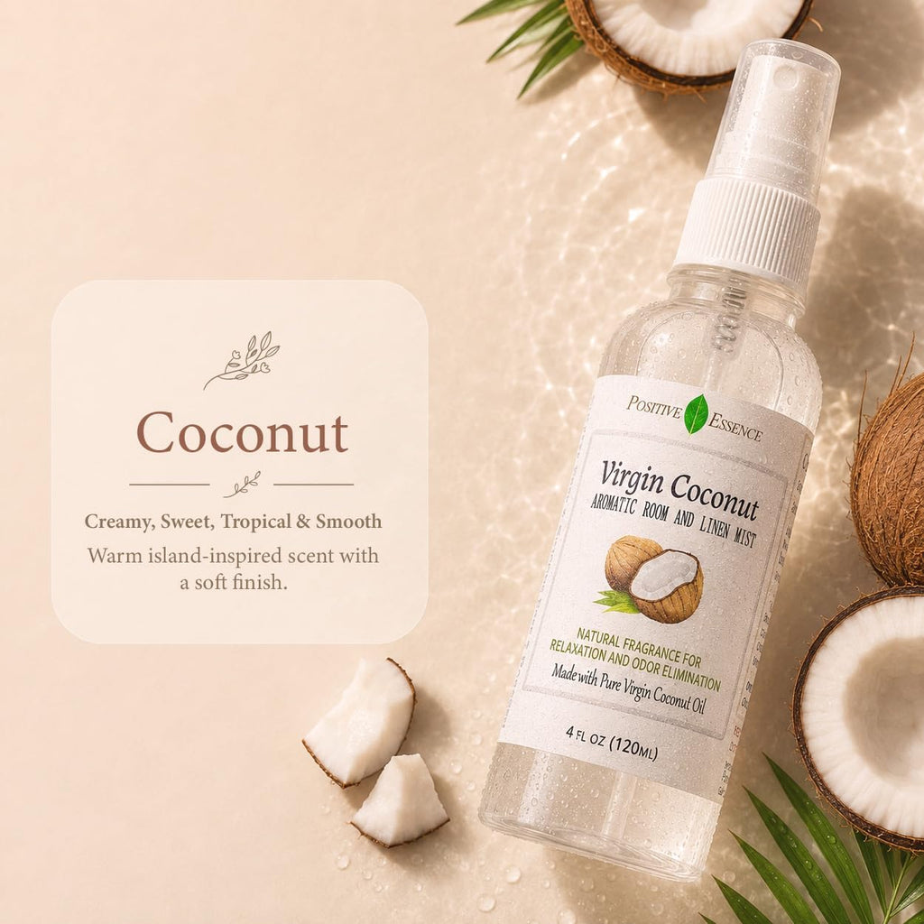 Coconut Room Spray & Linen Spray, Home Fragrance, 4.06 fl oz - Set of 406