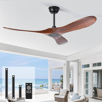 Inspired Maverick Style Outdoor Ceiling Fan 72 Inch Without Light, Wood Ceiling Fans Without Light s Living Room