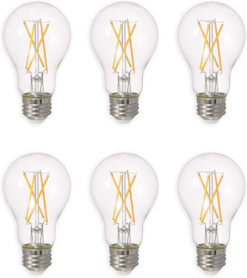 Led Truwave Natural Series Light Bulb, 60W Equivalent, Efficient 8W A19, Medium Base, Dimmable, 800 Lumens, 2700K