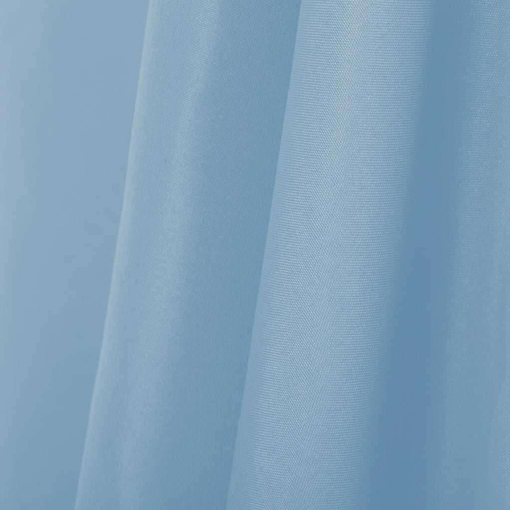 2pack 90x156 Inch Blue Mist Rectangular Tablecloth 8 Feet Table Cloth in Polyester Fabric for